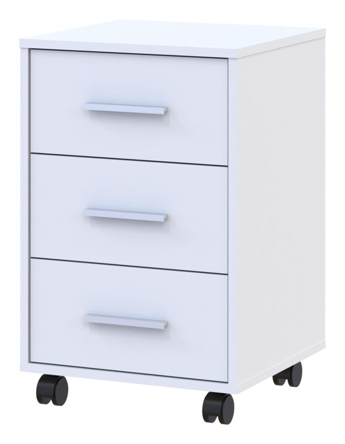 Тумба Doros Т3 Білий/Білий 43х42х66,4 (41902063) 3