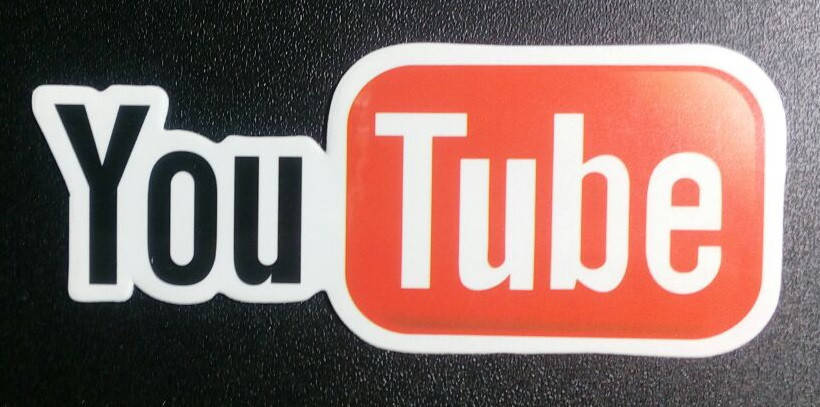 

Стикер этикетка наклейка самоклейка You Tube (9см х 3,5см)