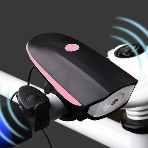 

Аккумуляторная велосипедная фара USB Bicycle 7588 250LM розовая