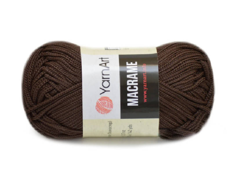 

YarnArt Macrame, Шоколад №157, Коричневый