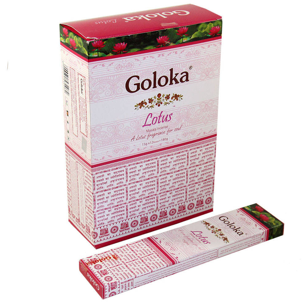 

Ароматические палочки Goloka Lotus Лотос, 15 грамм