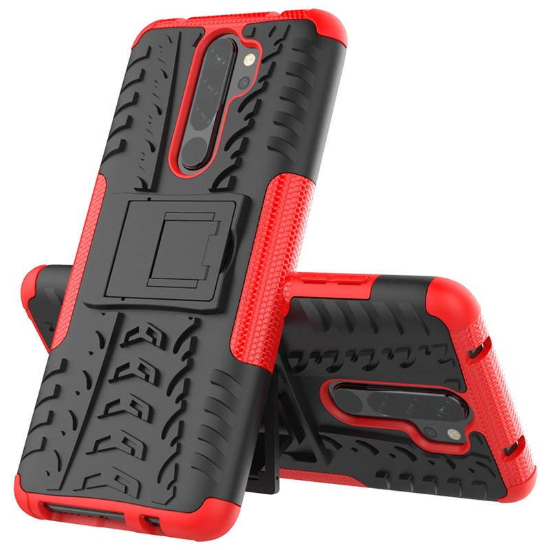 

PC + TPU чехол Armor для Xiaomi Redmi 9 (8 цветов) красный