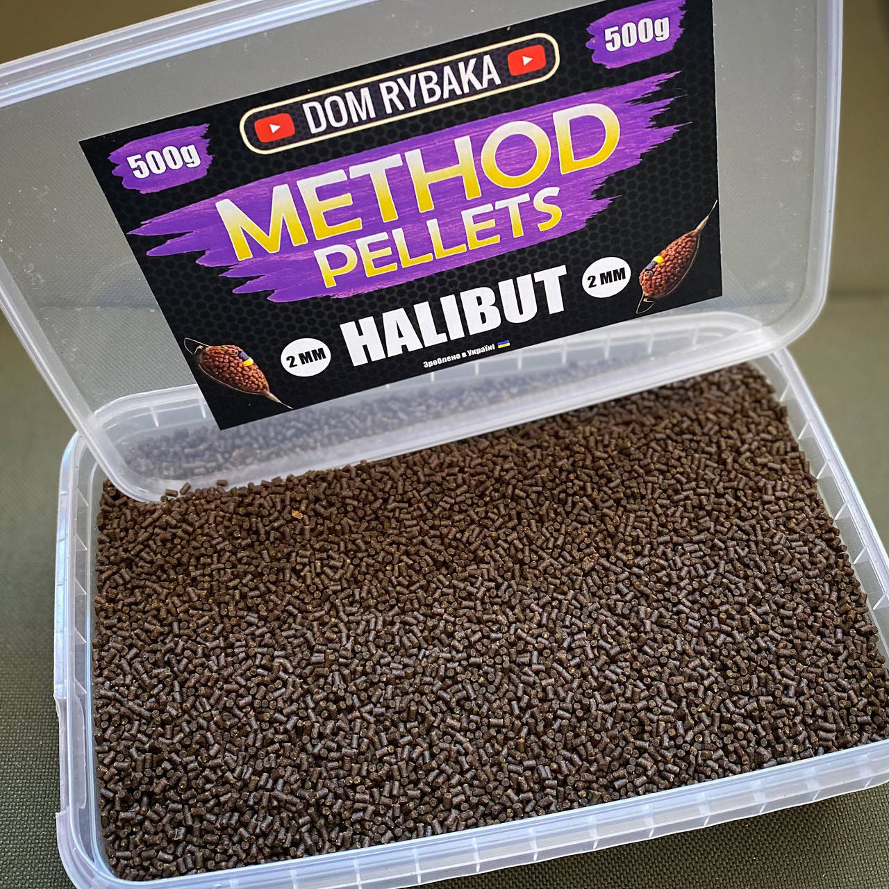 

Флет-Метод Пелетс 2мм (Halibut). Дом рыбака