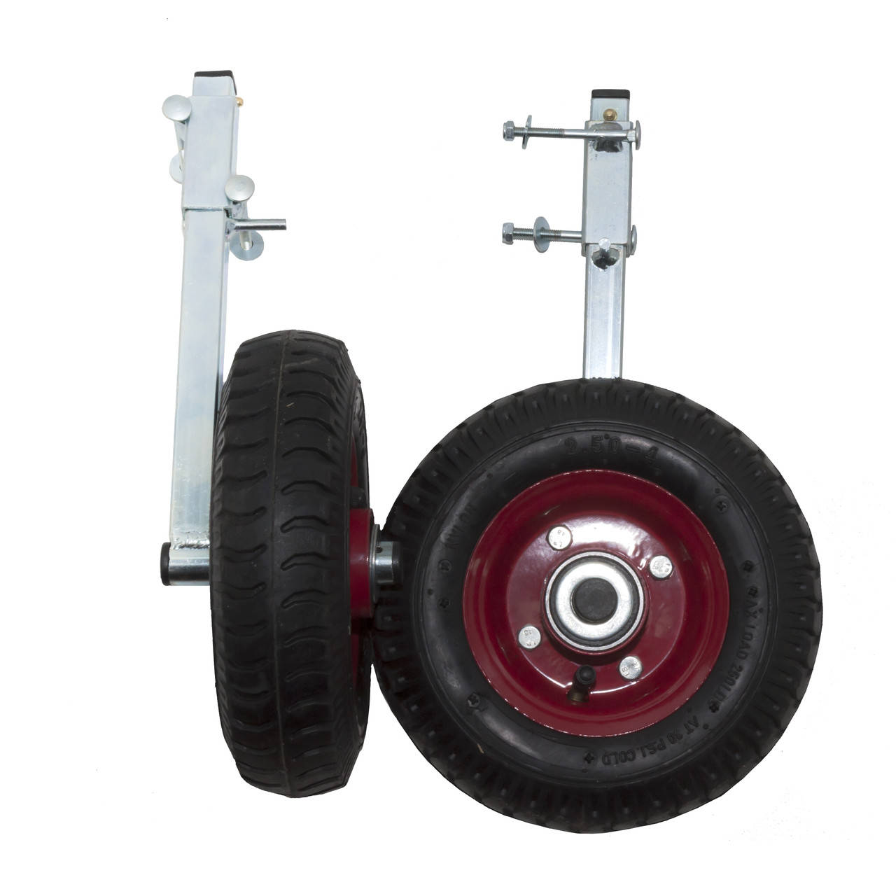 

Транцевые колеса для надувной лодки BVS КТ250. Купить колеса на лодку ПВХ