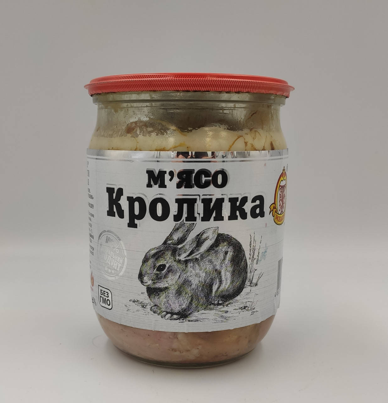 

М'ясо кролика тушковане