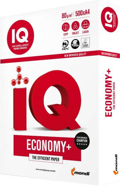

Бумага офисная A4 IQ Economy, 500 л, Белый