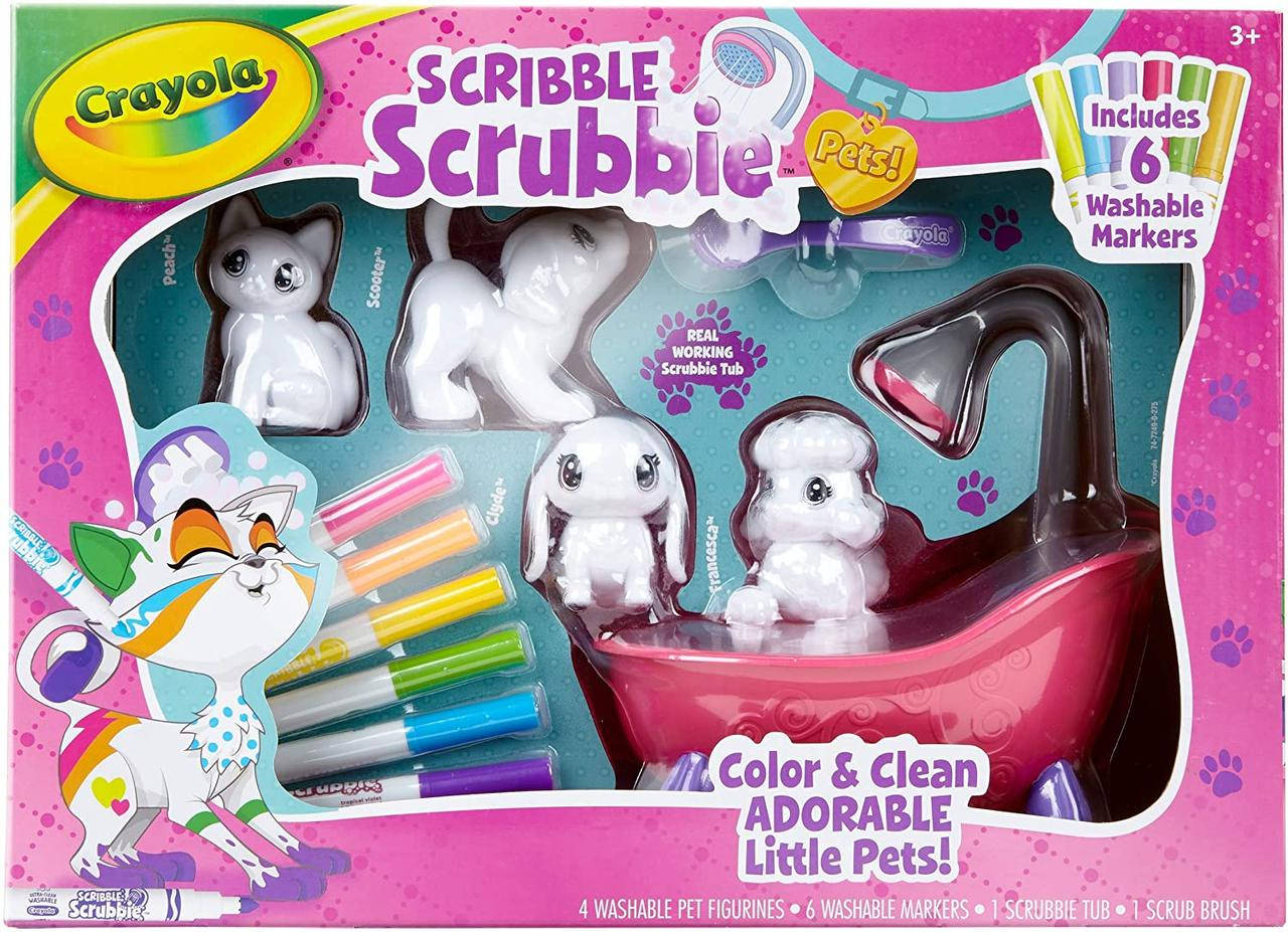 

Питомцы с ванной раскрашиваемые Scribble Scrubbbie Crayola Оригинал