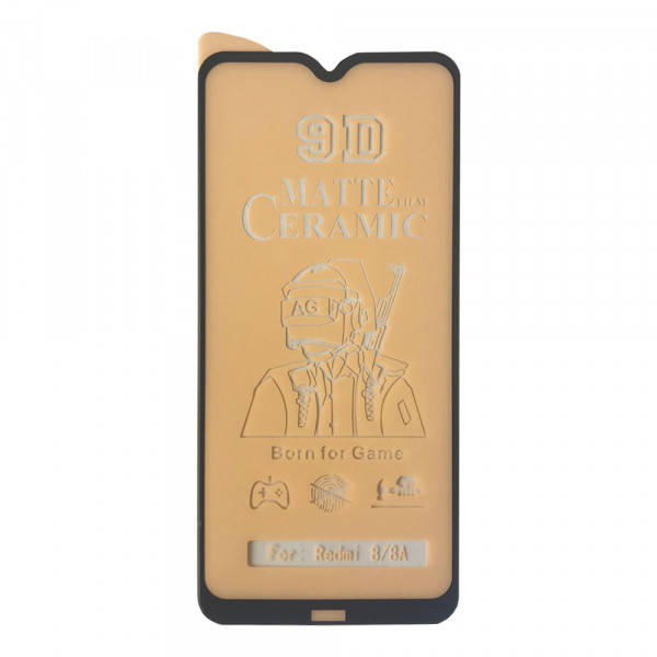 

Защитное стекло MG Ceramic Matte Xiaomi Redmi 8 / 8A Чёрный (Тех-пак), Черный