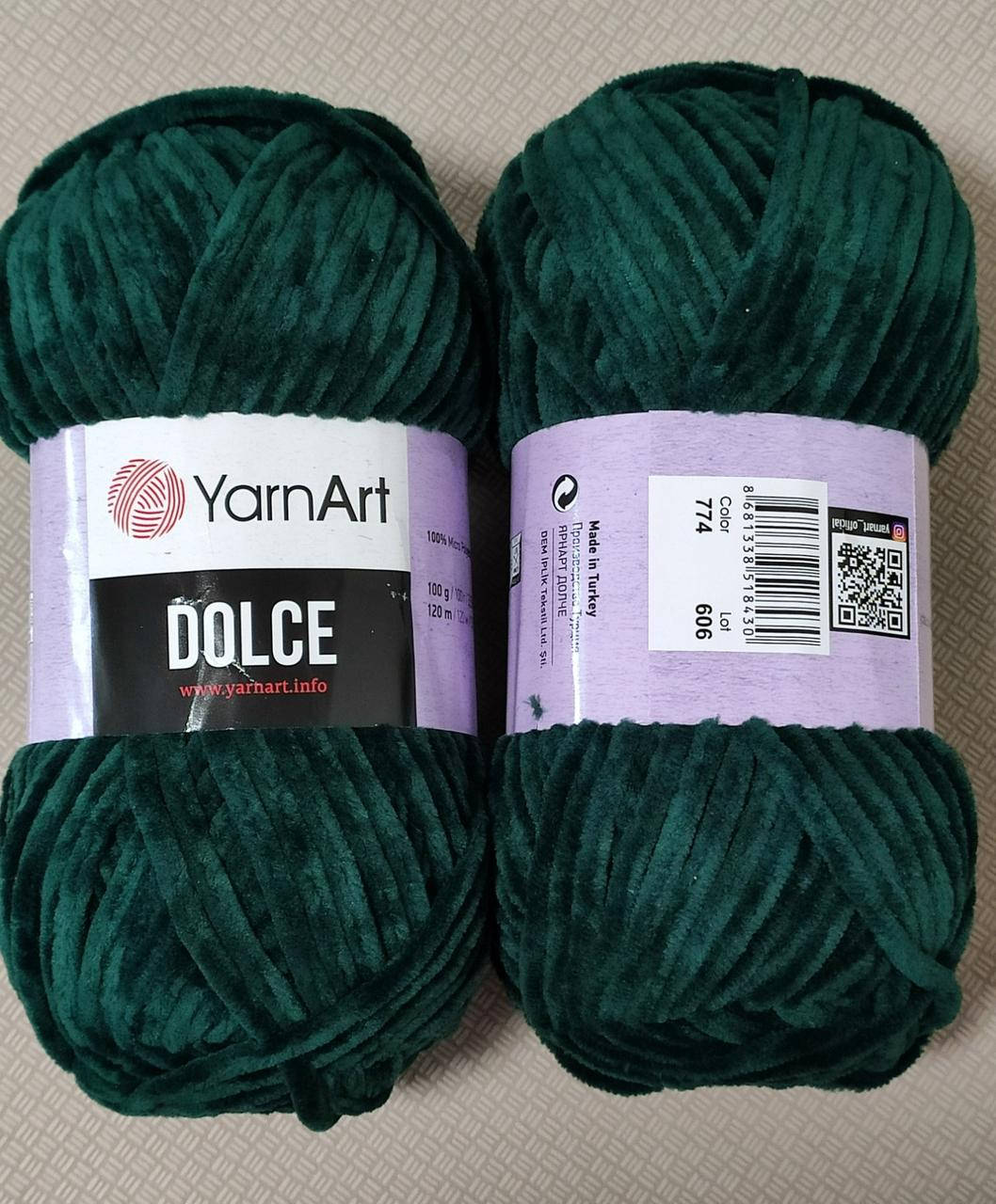 

YarnArt Dolce - 774 бутылочный