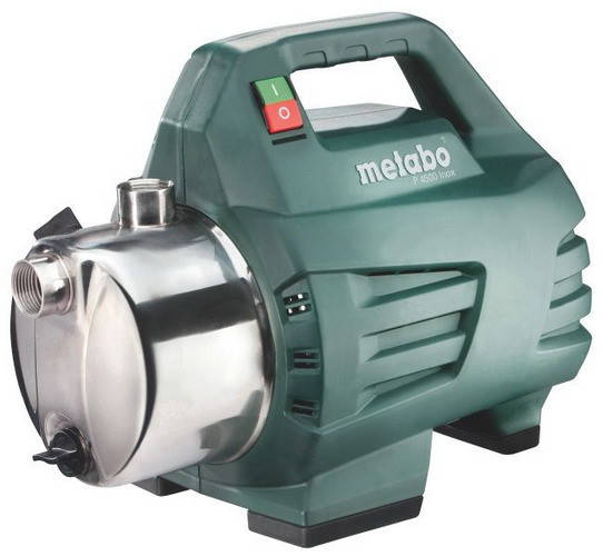

Садовый поверхностный насос Metabo P 4500 Inox 600965000