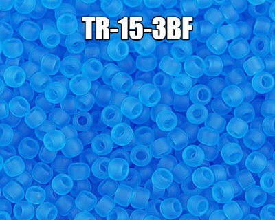 

Бисер круглый ТОНО TR-15-3BF
