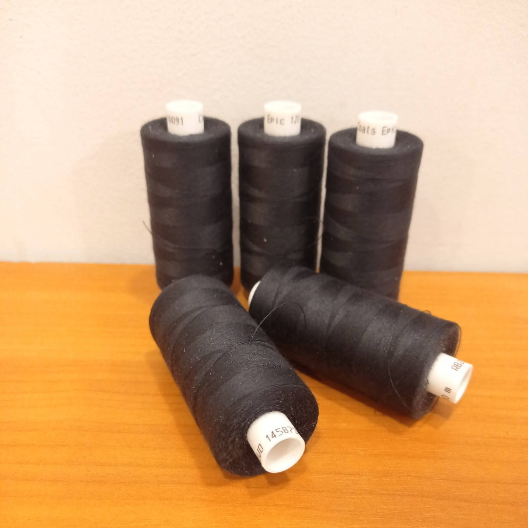 

Нитка COATS EPIK №120 1000 м.черн.синий