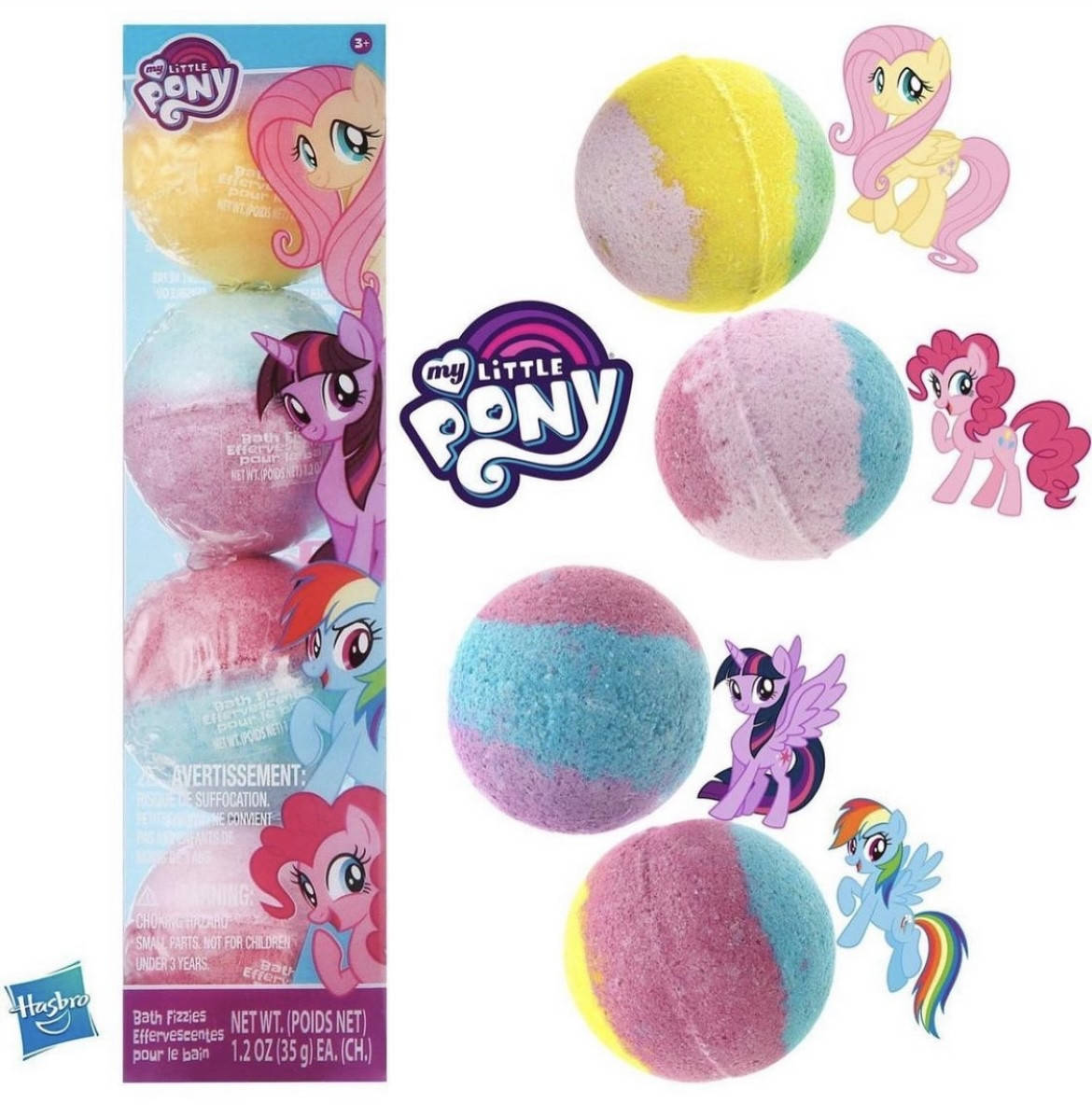

Детские бомбочки для ванной My Little pony