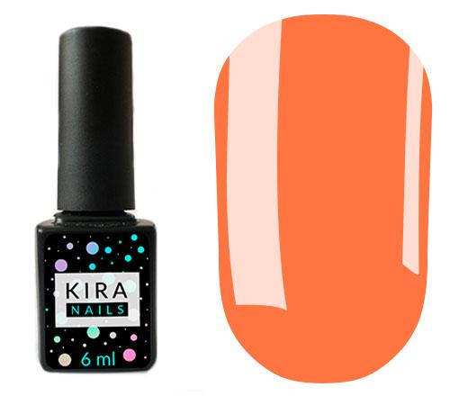 

Гель-лак Kira Nails (Кира Наилс) 6 ml, 019 яркий оранжево-коралловый