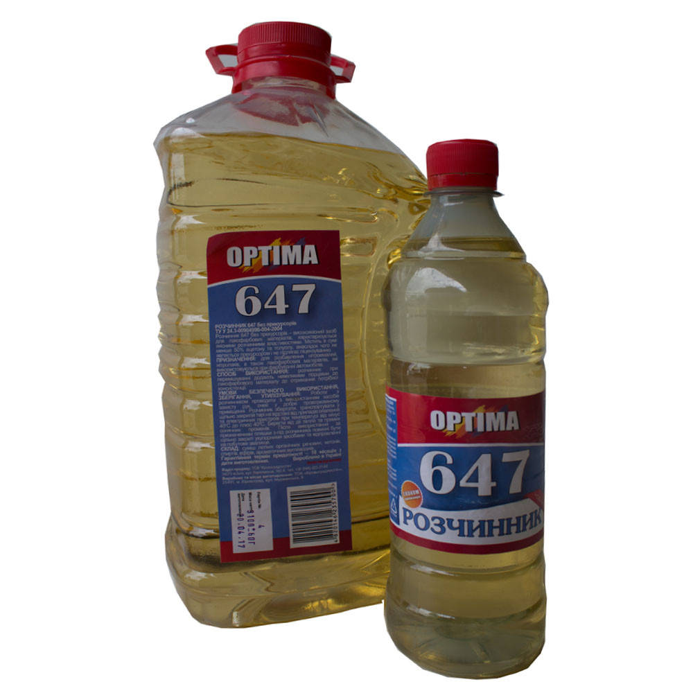 

Растворитель 647 OPTIMA 0.8л