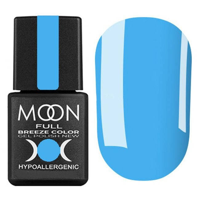 

Гель-лак для ногтей Moon Full Breeze Color №419 Голубой 8 мл