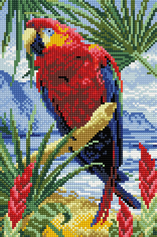 

Алмазная мозаика ColorArt Папуга DT706