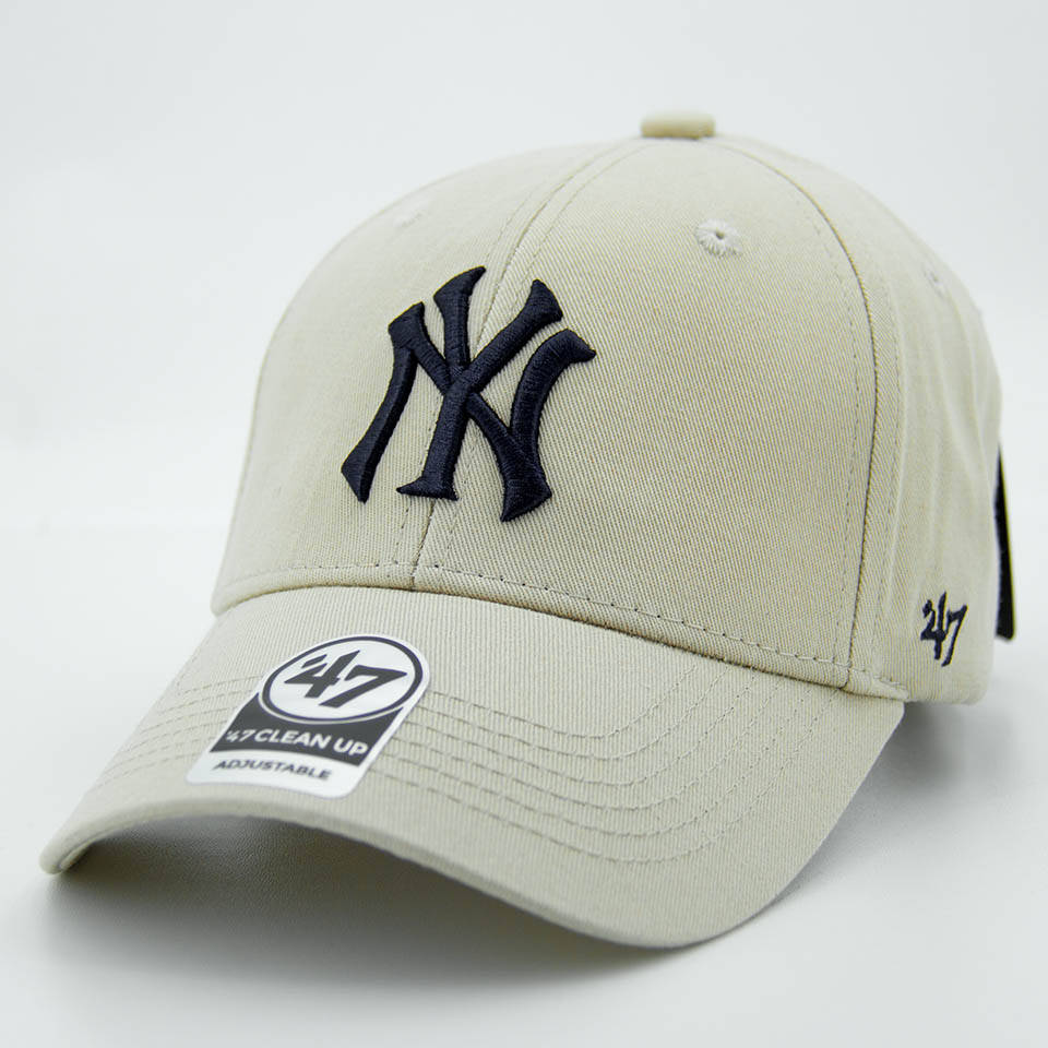 

На складе ! Кепка бейсболка NY 47 Brand New York Yankees. Бейсболка бежевая (Класс А), Бежевый