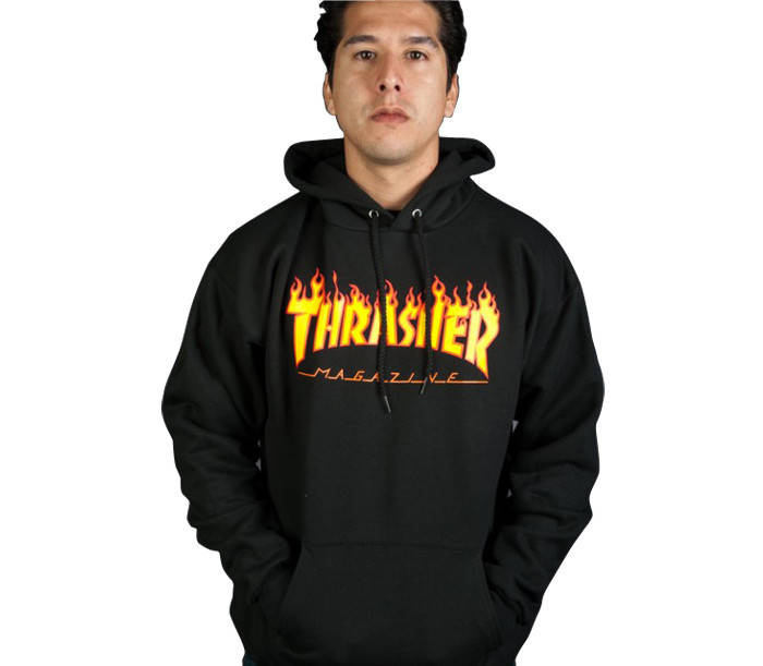 

Худи Thrasher Magazine черное с логотипом, унисекс, Разные цвета