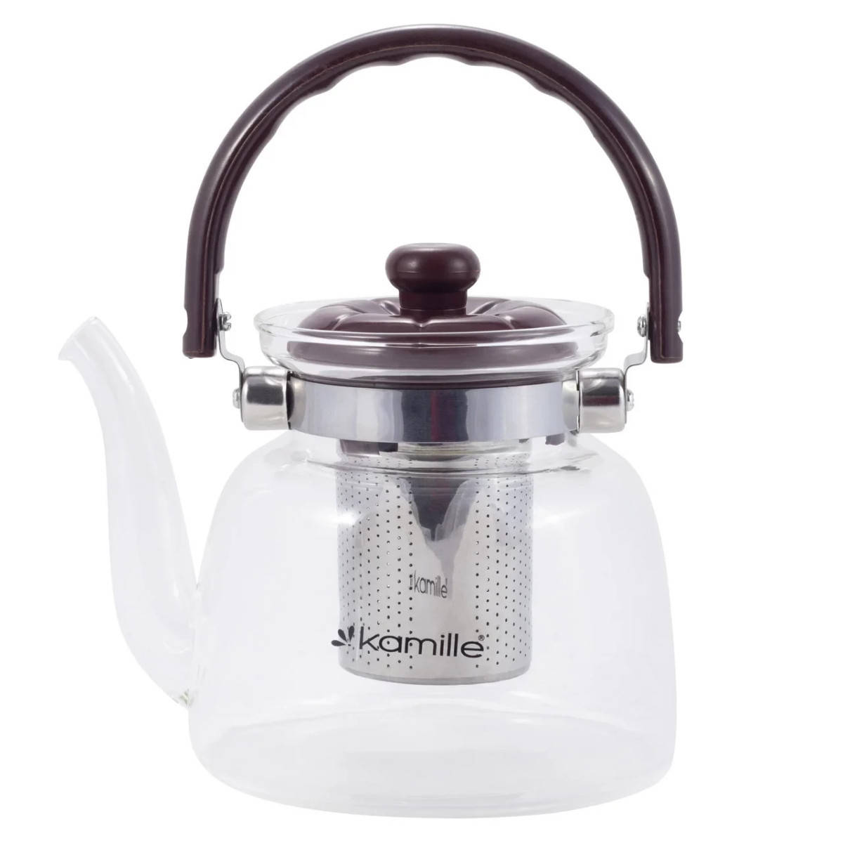 

Заварочный чайник Kamille KM-1606 600 мл, Прозрачный