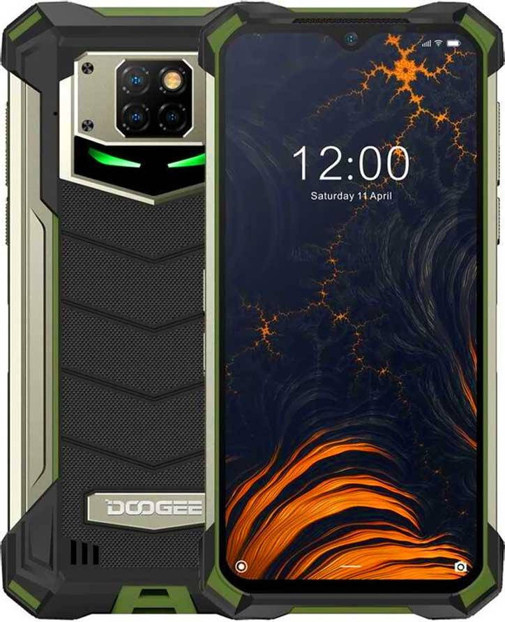 

Мобильный телефон Doogee S88 Pro 6/128Gb (АКБ 10000 мАч) Green