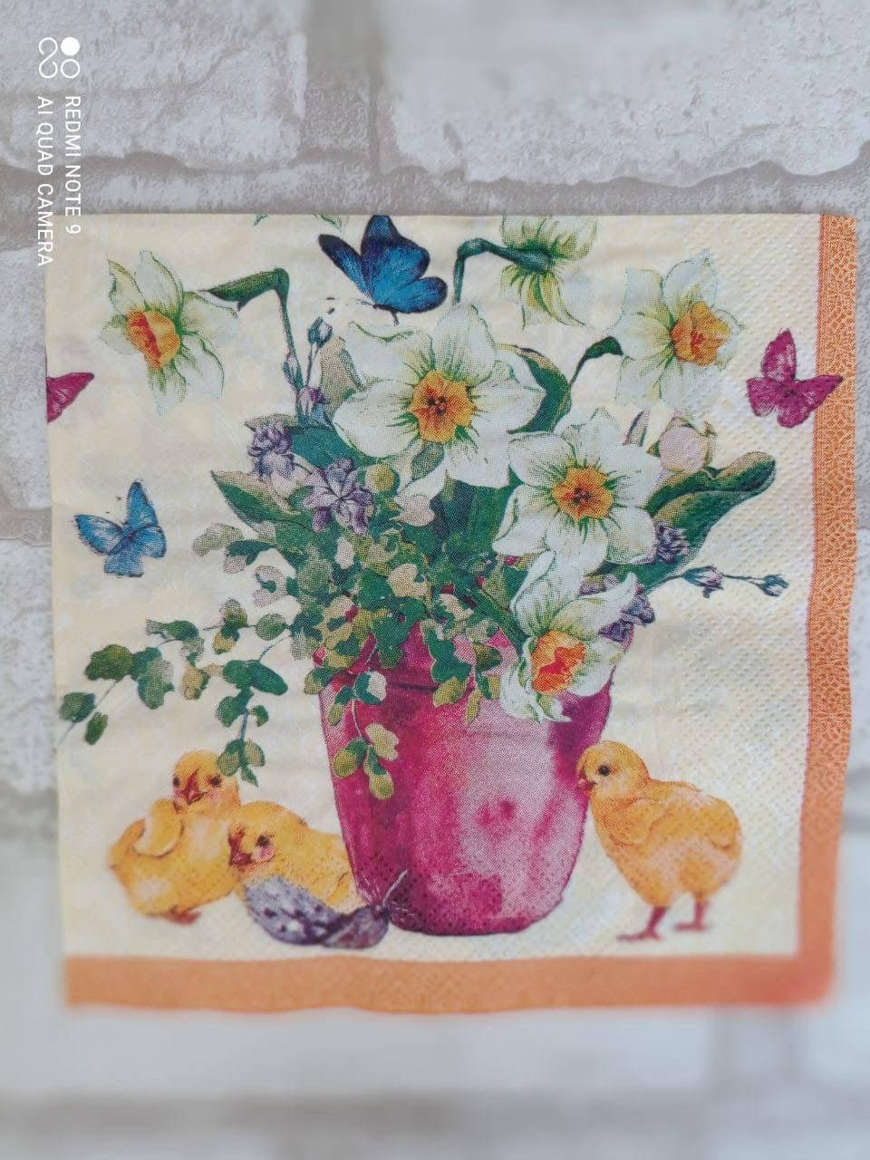 

Салфетка декупажная 33х33 см