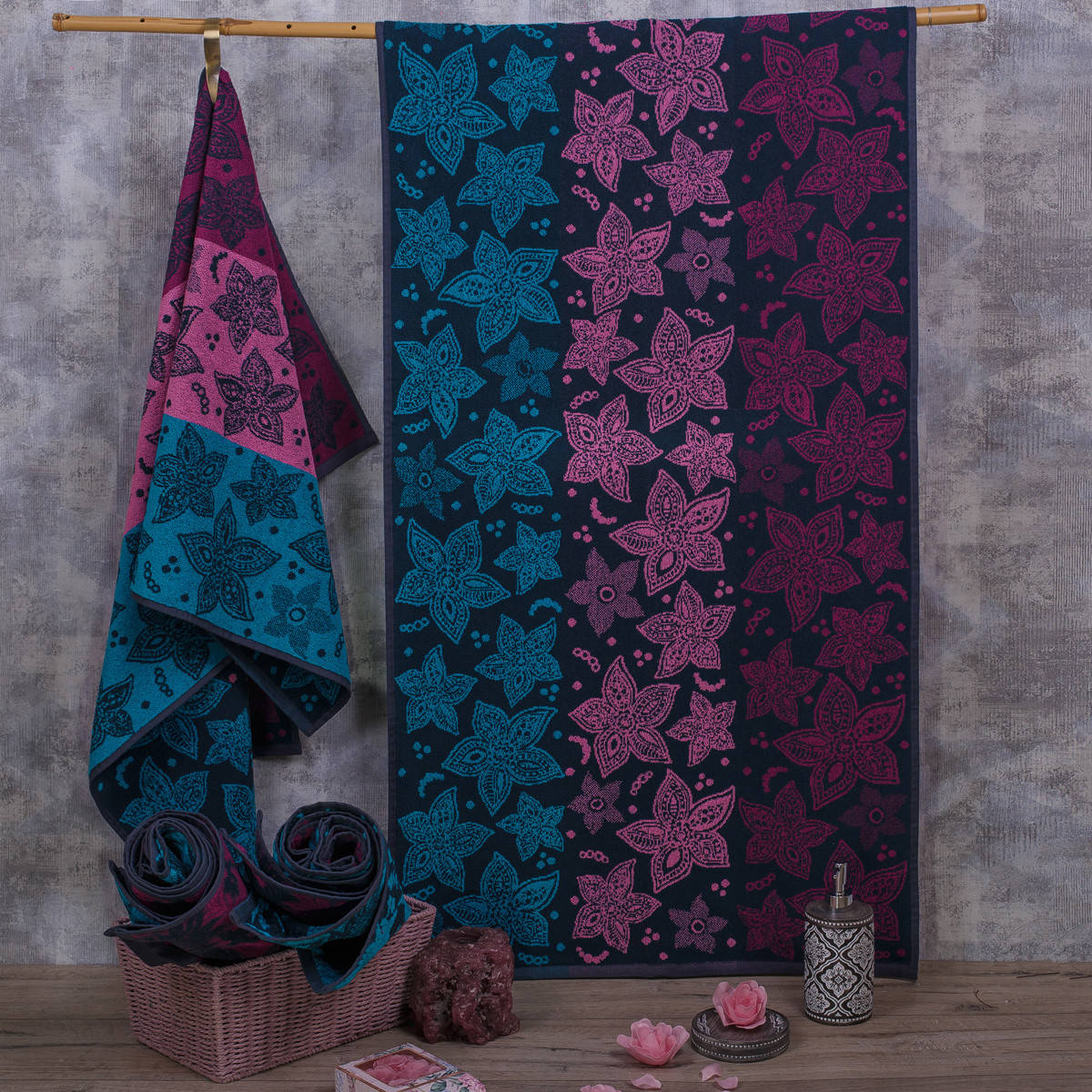 

Полотенце махровое Речицкий текстиль Утренняя роса 67х150 см