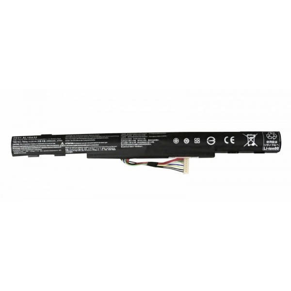 

Оригинальная батарея для ноутбука Acer Aspire F5-521 F5-571 F5-571G F5-572 F5-572G - AL15A32 - АКБ, Черный