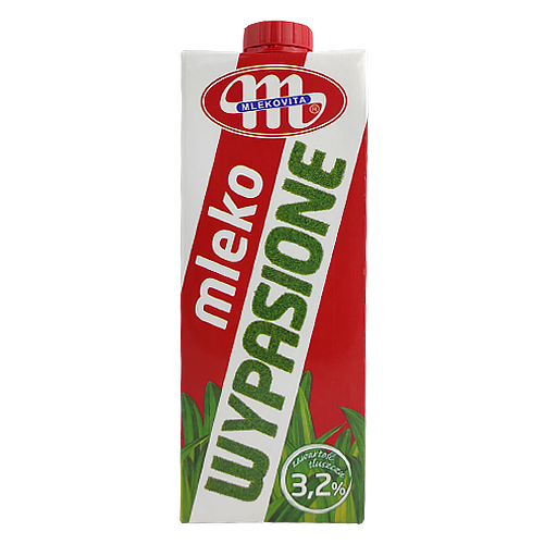 

Молоко Млековіта 3.2% Mlekovita 1L 12шт/ящ (Код : 00-00003130)