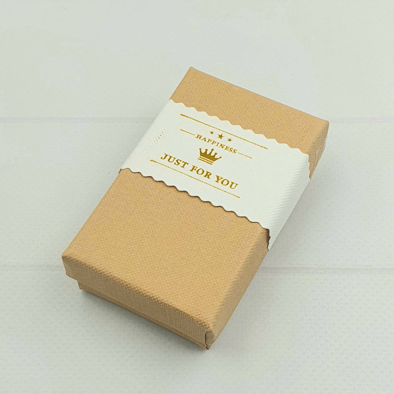 

Коробочка 32322 бежевая для набора размер 8х5 см, Бежевый