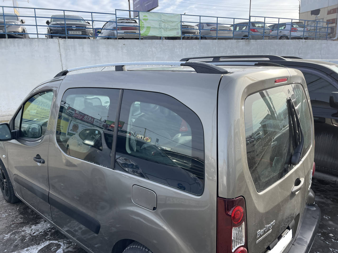 

Рейлинги ХРОМ Турция- Peugeot Partner Tepee 2008-2018