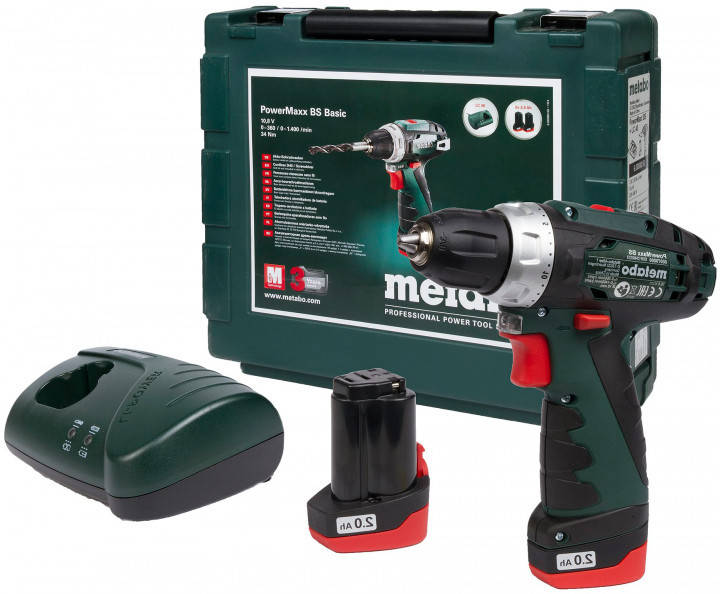 

Аккумуляторная дрель-шуруповерт Metabo PowerMaxx BS Basic