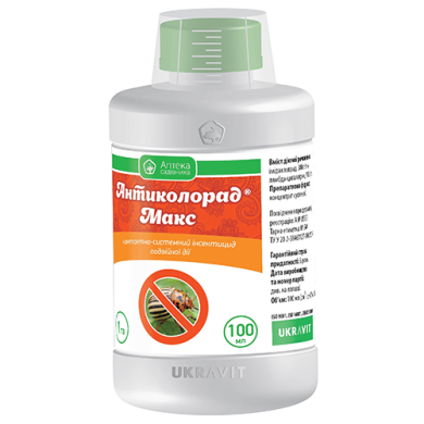 

Инсектицид Антиколорад МАКС 100 мл УКРАВИТ 1057