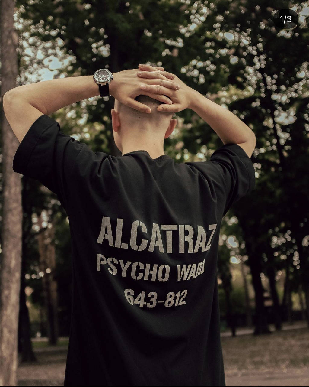 

Футболка унисекс Alcatraz (цвет черный) S-M