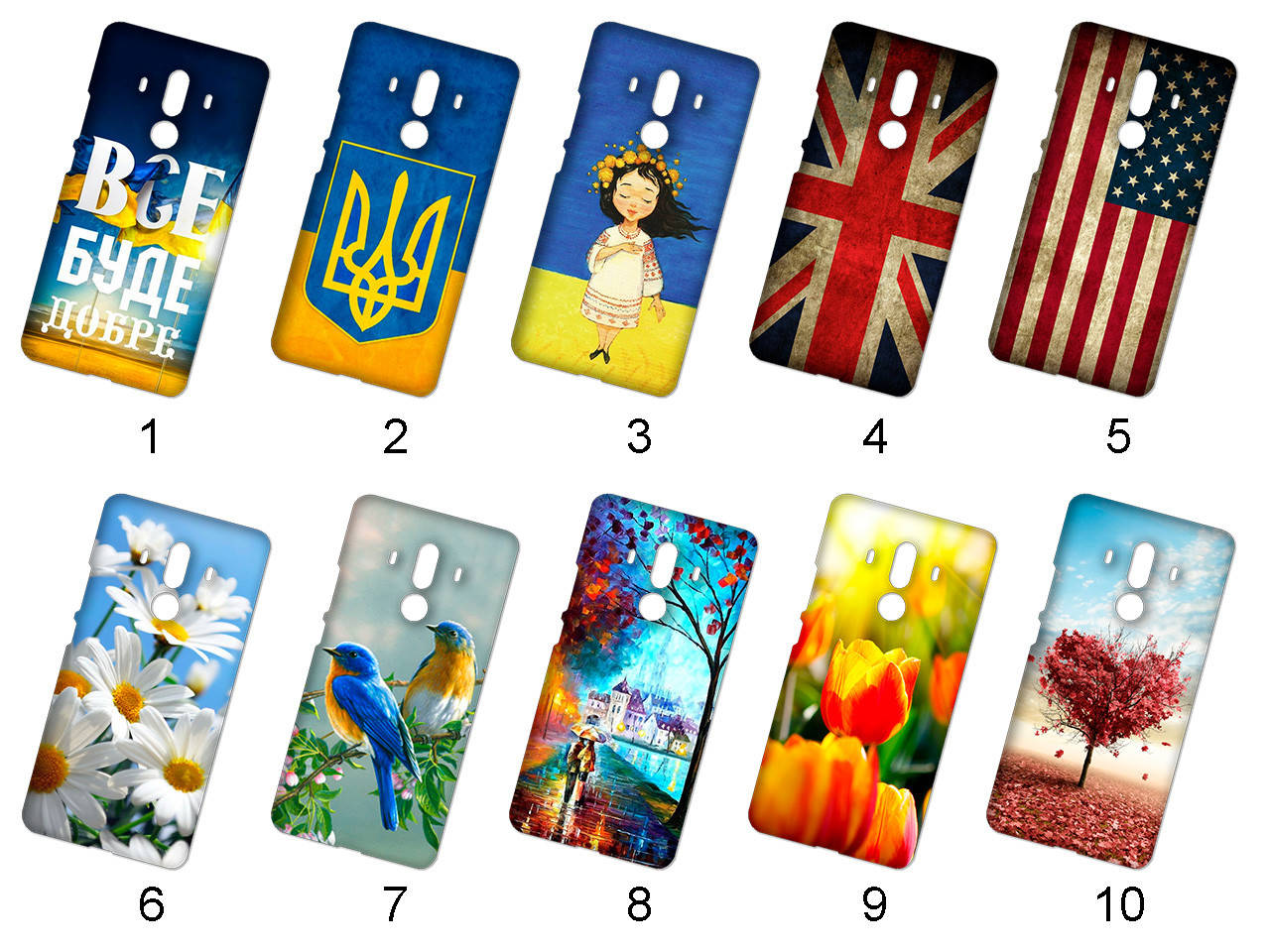 

Силиконовый чехол с рисунком для Huawei Mate 10 Pro