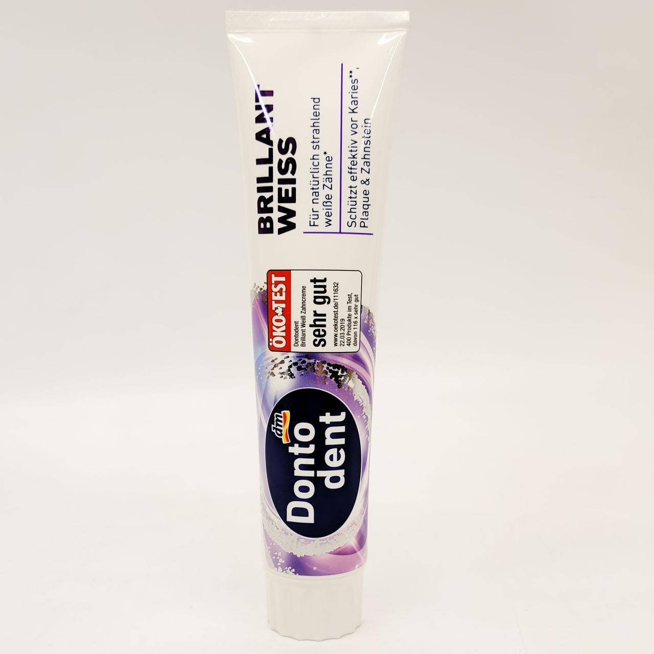 

Зубная паста Dontodent Brilliant White