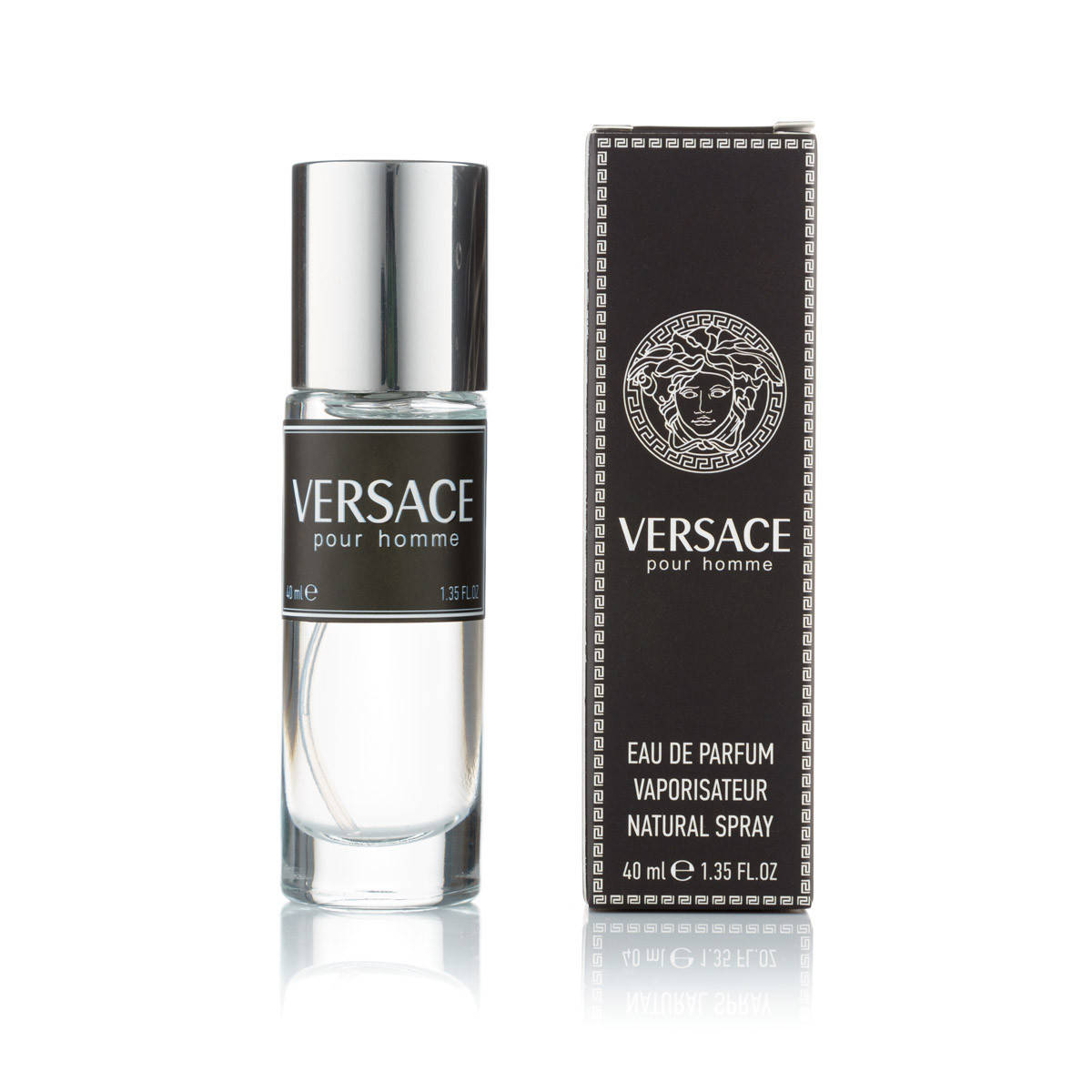 

Мужской аромат мини парфюм Versace Pour Homme - 40 мл (320) чорные