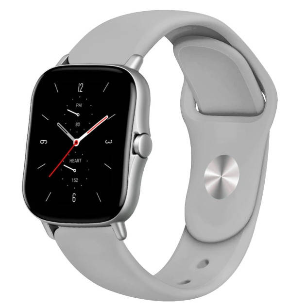 

Силыконовий ремешок для наручных часов, ширина 20 мм., серый