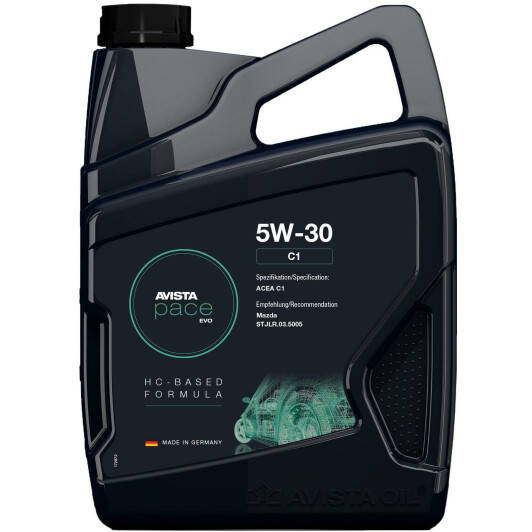 

Моторное масло AVISTA Pace EVO C1 5W-30 4 л