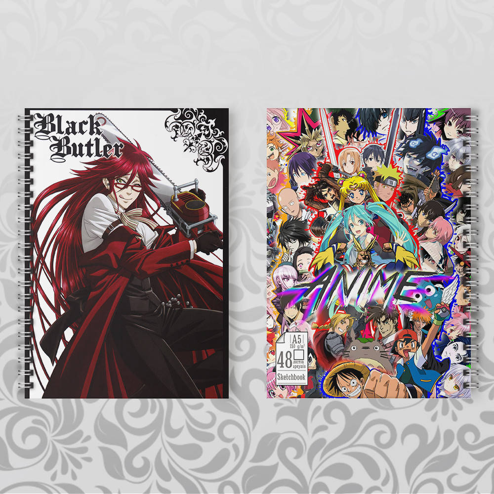 

Скетчбук Аниме Black Butler 005