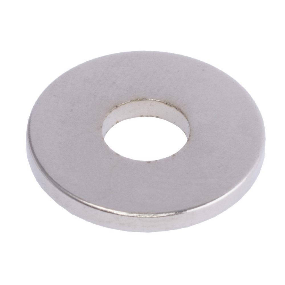 

Магнит NdFeB, Кольцо D18 x d6.5 x 2 mm (N38), Ni+Cu+Ni (никель) HHII