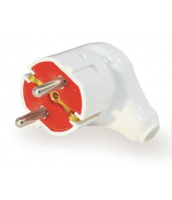 

Вилка с/з, 16А, Г-образная, Mutlusan