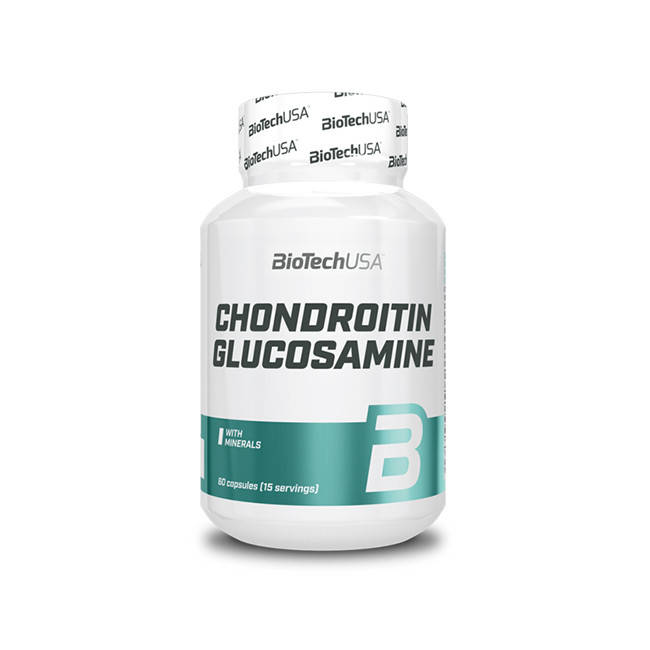 

Для суставов и связок BioTech Chondroitin Glucosamine, 60 капсул
