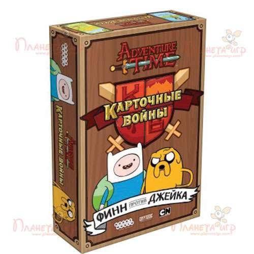 

Настольная игра Hobby World Время приключений. Карточные войны: Финн против Джейка (Adventure Time Card Wars: