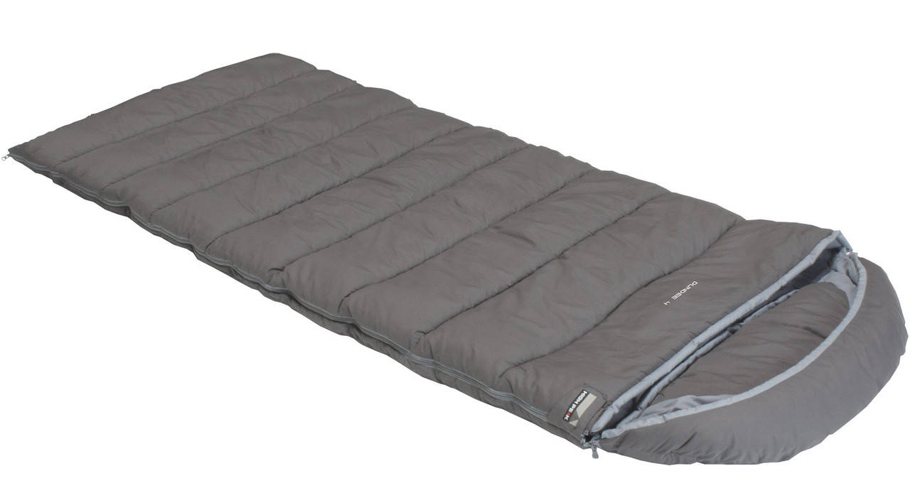 

Спальний мішок High Peak Dundee 4/+4°C Grey/Light Grey Left (21238)