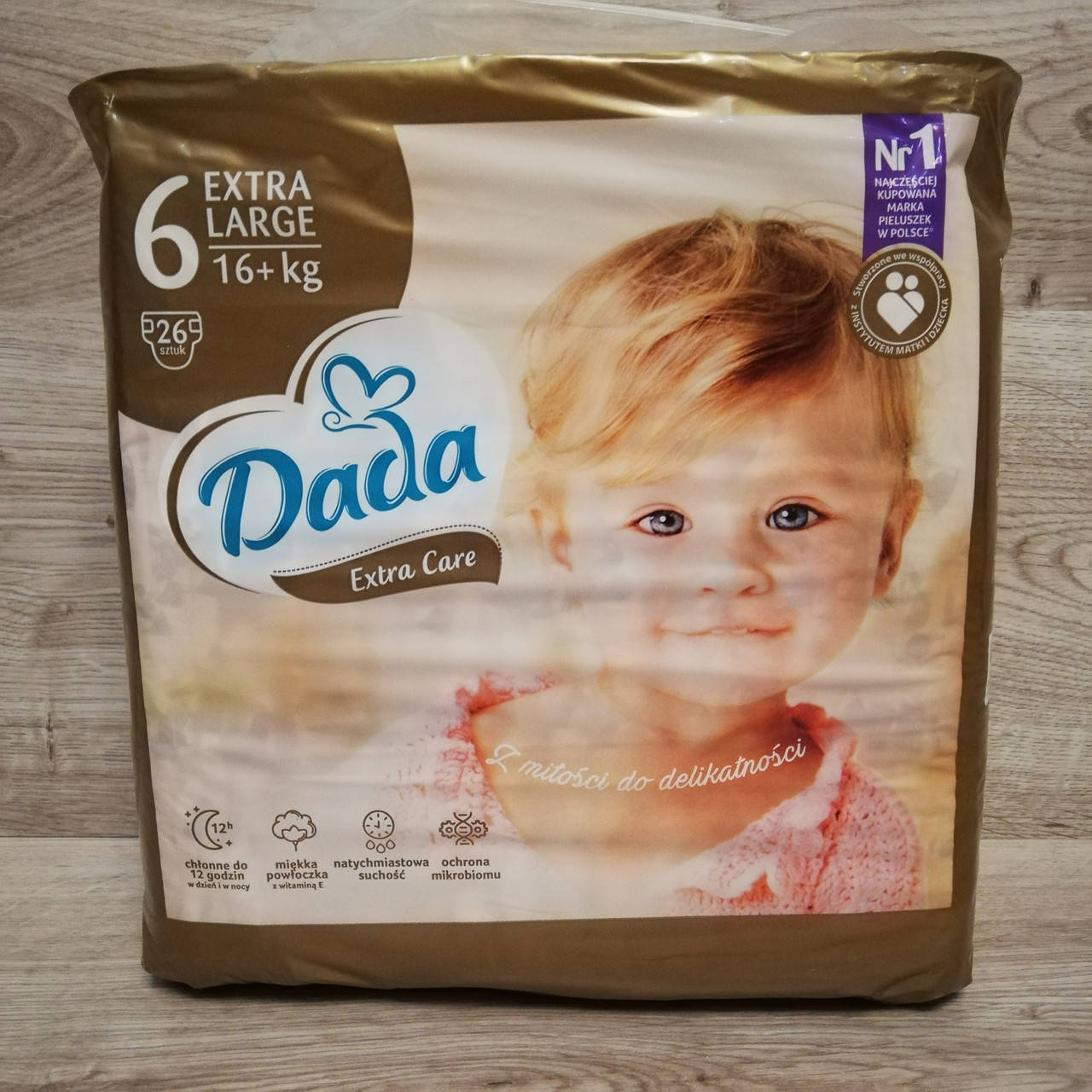 

Подгузники Dada Extra Care 6 Extra Large (16+ кг), 26 шт
