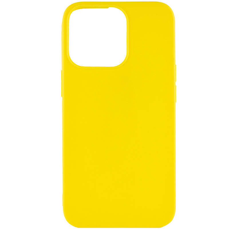 

Силиконовый чехол Candy для Apple iPhone 13 mini (5.4"), Желтый