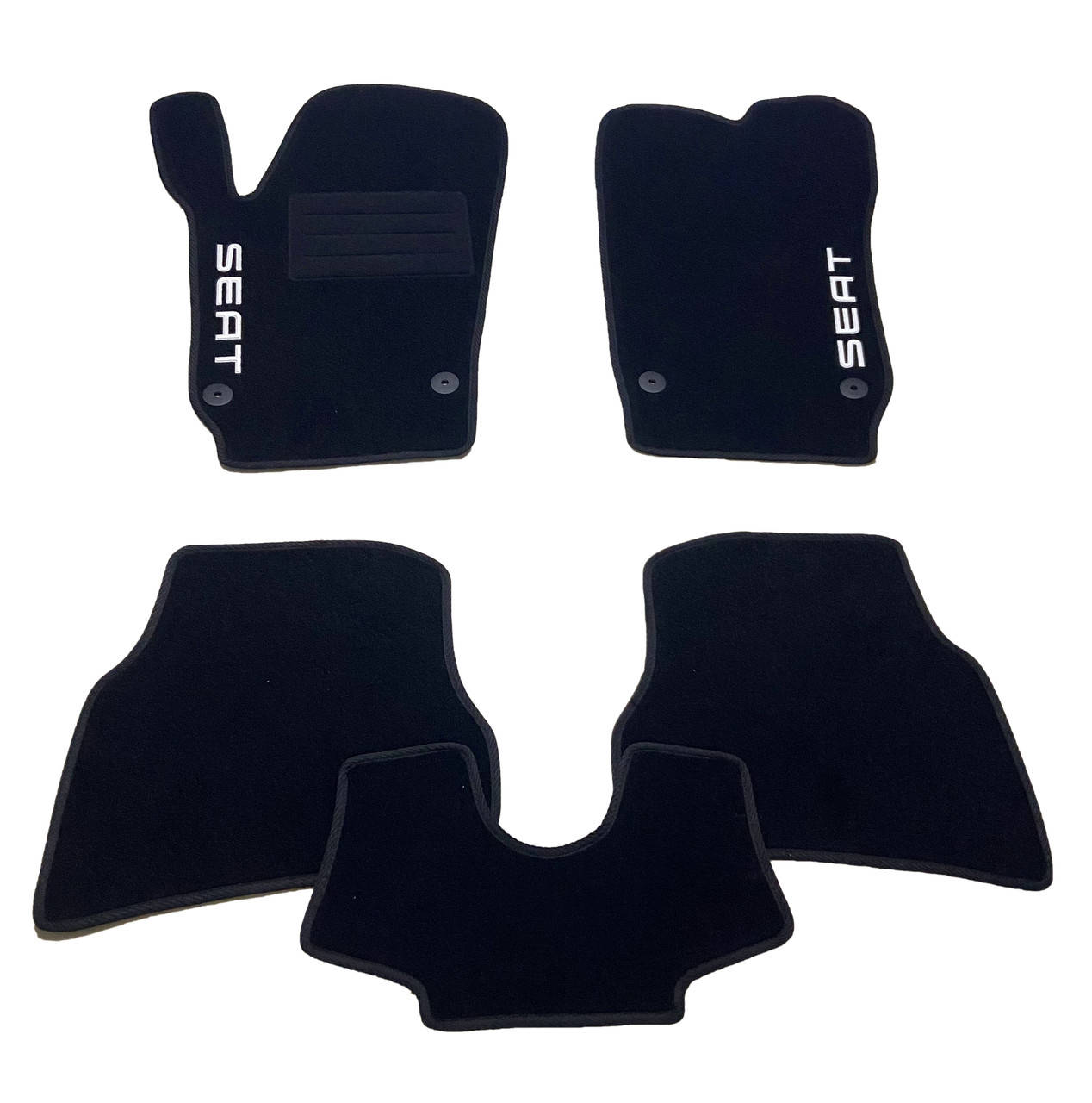 

Коврики автомобильные Autotextile в салон Seat Ibiza (2008-2017) текстильные, черные (CIAK) Middle, Черный
