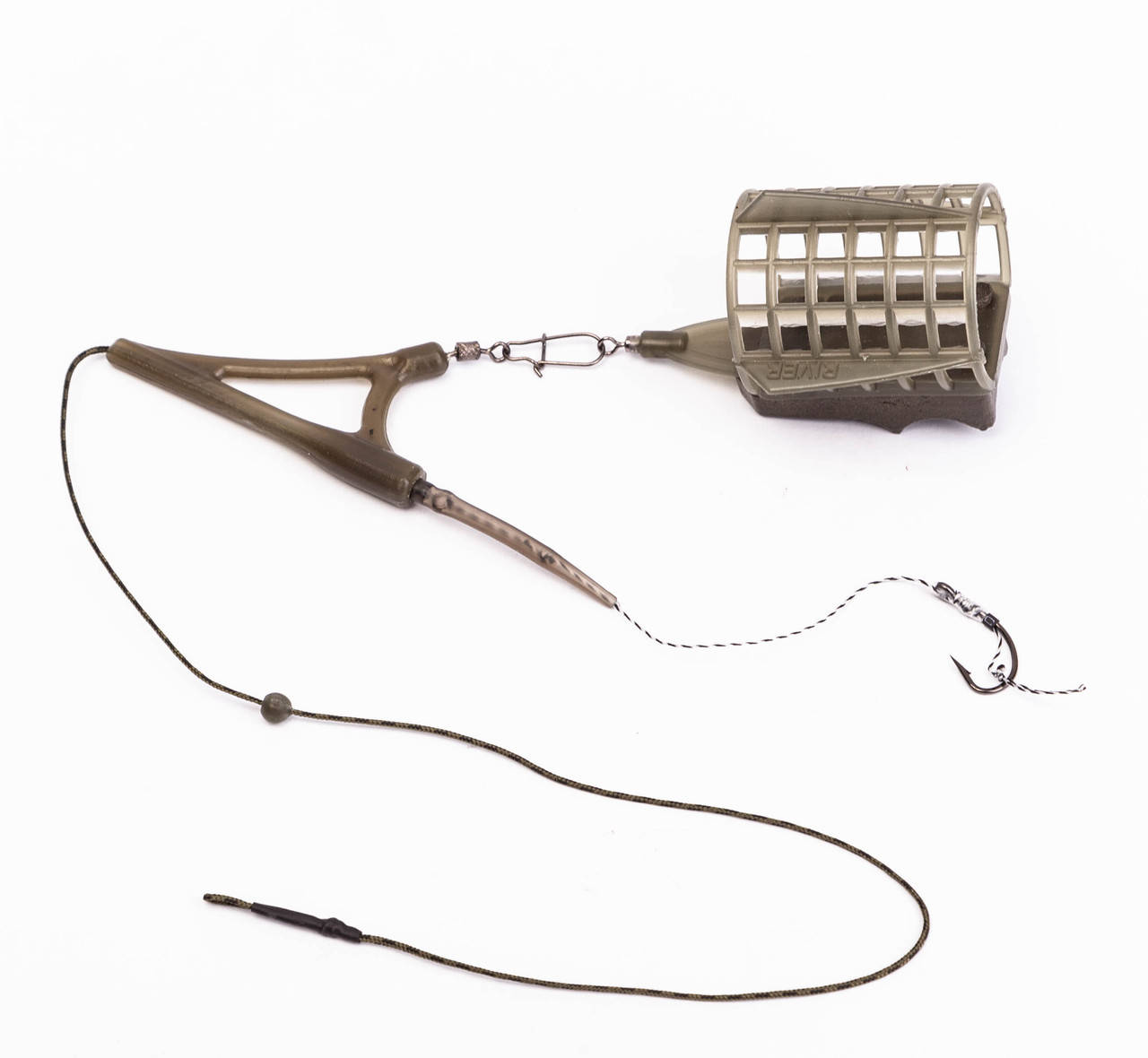 

Фидерная оснастка 80грам EXPERT на карпа "In-Line" с волосом под бойл