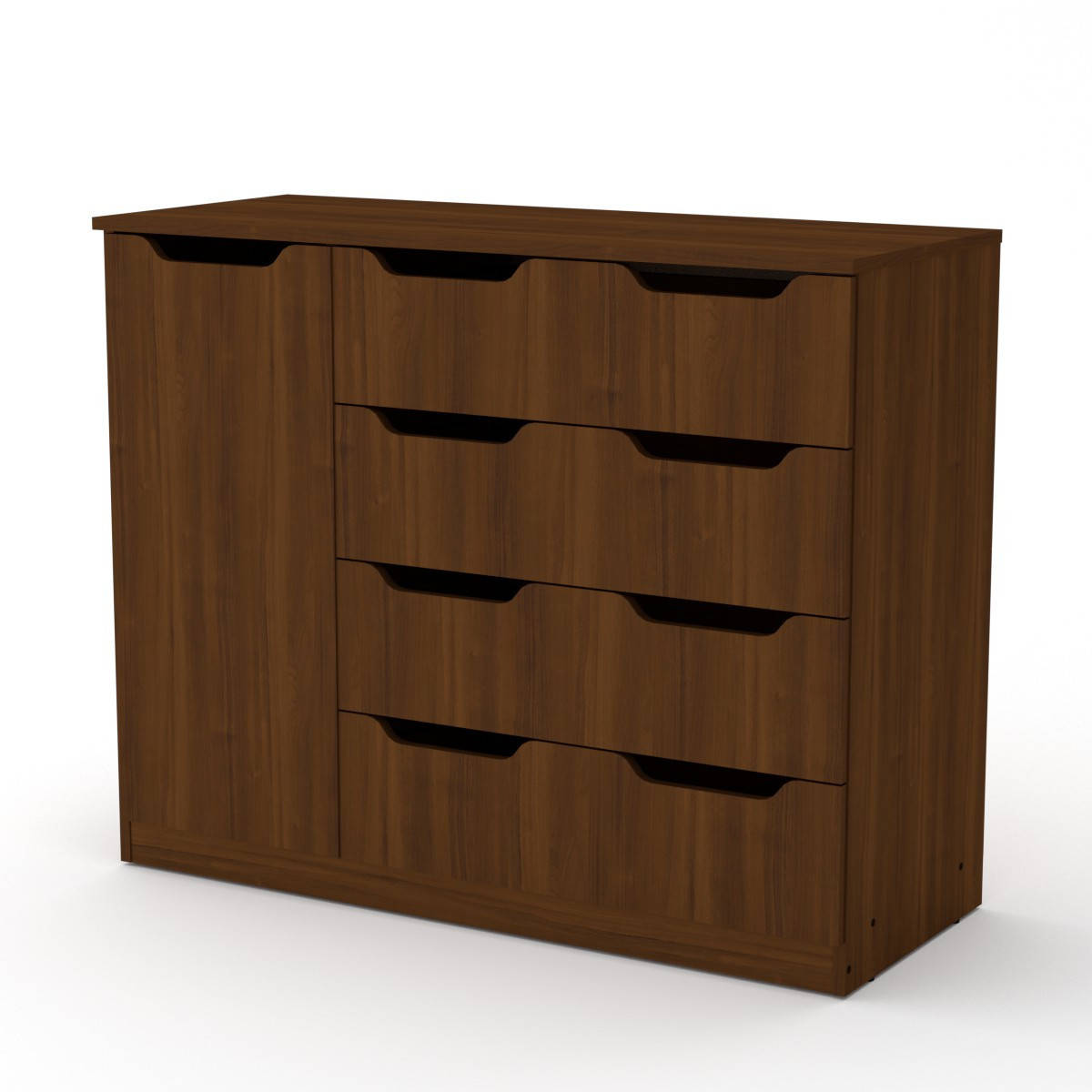 

Комод 4+1М орех экко Компанит (105х45х85 см)